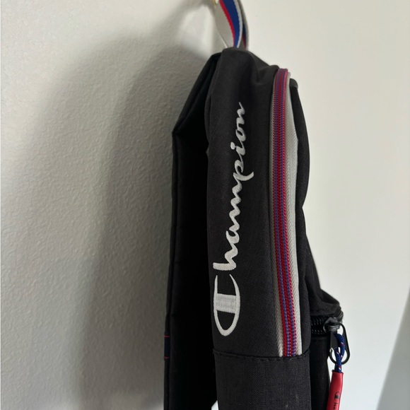 Champion Black and Blue Backpack with Sporty Design - Picture 8 of 8